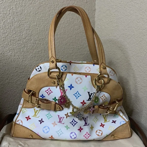LOUIS VUITTON Takashi Murakami
Monogram Multicolor Claudia White - Picture 3 of 13